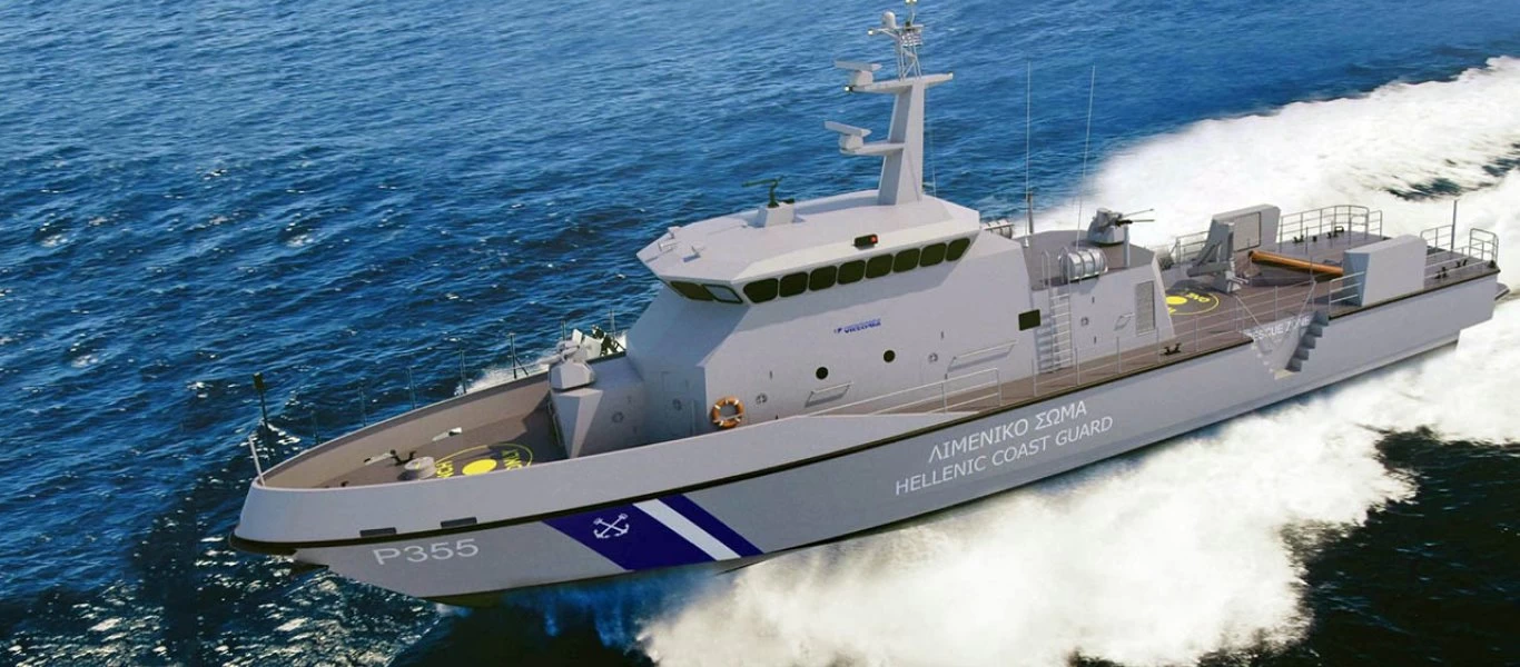 Λιμενικό Σώμα: Παραδίδεται το καλοκαίρι το πρώτο περιπολικό σκάφος P355 GR